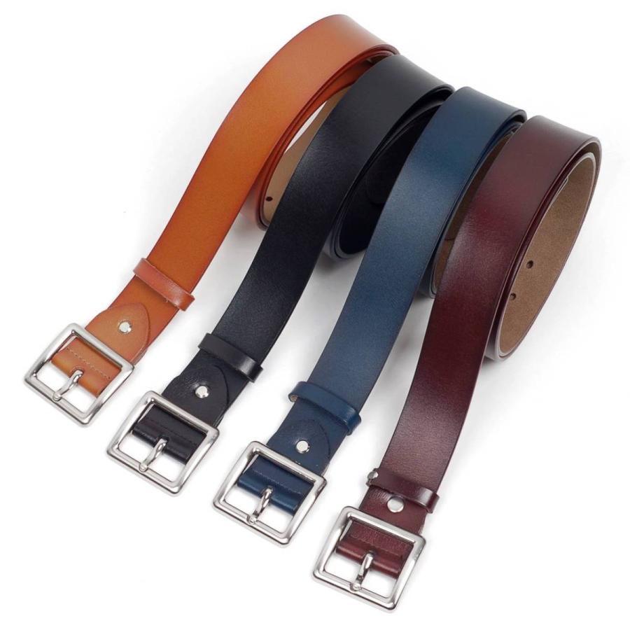 ベルト レザーベルト シンプル 牛革 男女兼用 ユニセックス サイズ調整可能 幅 3.8cm 人気商品 チョコ、キャメル、ブラック、ネイビー 4色 |  | 06