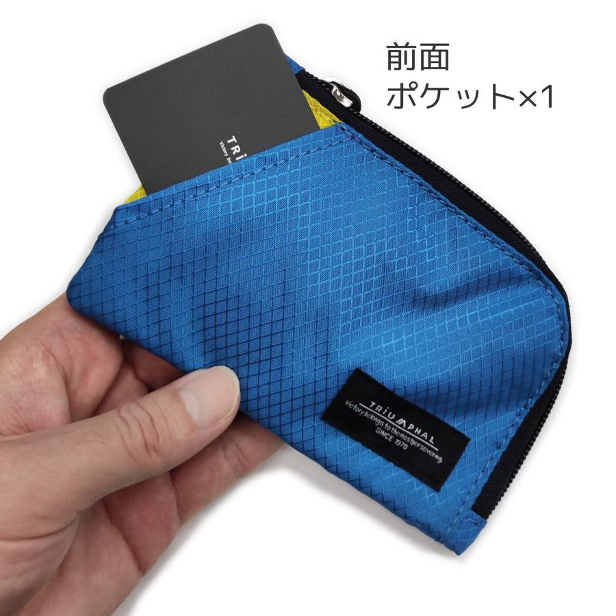 ミニポーチ バッグ 財布 マルチネックポーチ 首掛けストラップ 多機能ウォレット カードコイン お札 カギ 収納 コンパクト メンズ レディース 併用 4色 |  | 08