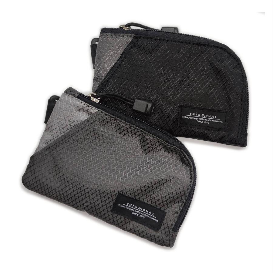 ミニポーチ バッグ 財布 マルチネックポーチ 首掛けストラップ 多機能ウォレット カードコイン お札 カギ 収納 コンパクト メンズ レディース 併用 4色 |  | 11