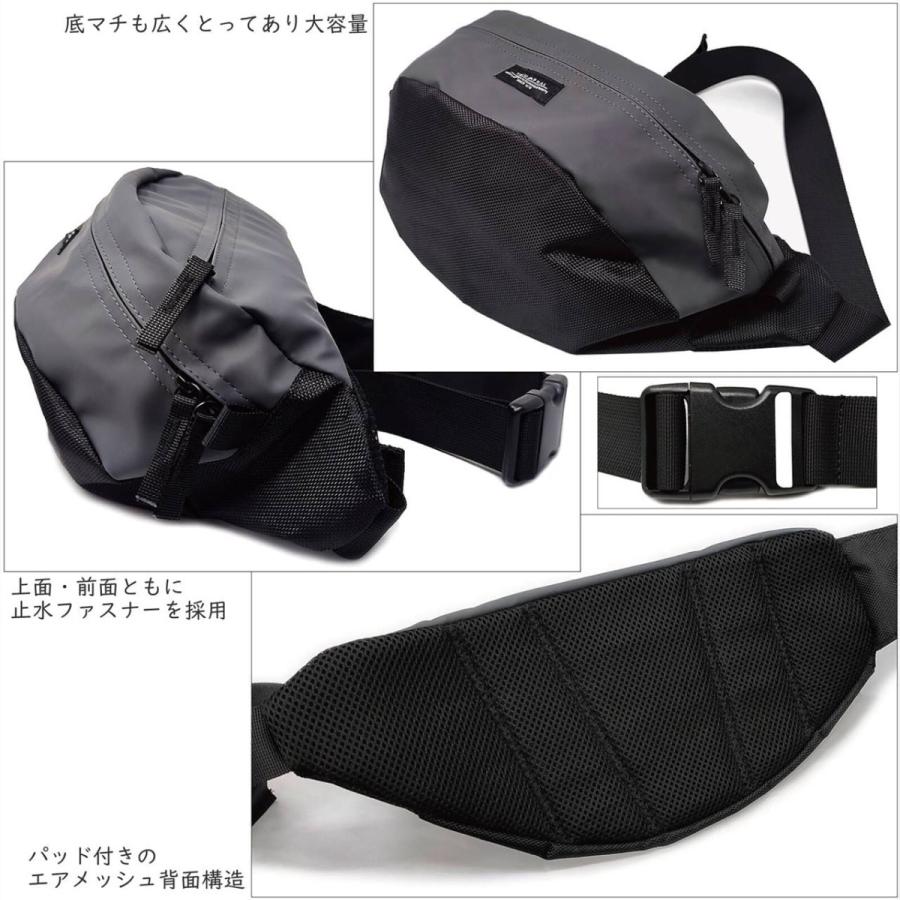 ウエストバッグ 生活防水 簡易防水 ボディバッグ 機能性 アウトドア タウン メンズ レディース ラバーコーティング カジュアル ストリート キャンプ スポーツ |  | 09
