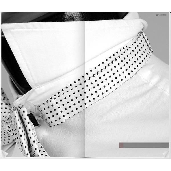 ボウタイ　蝶ネクタイ　バタフライ・ネクタイ　ブラック　マイクロ　ドット　ホワイト  BT07　 |  | 02