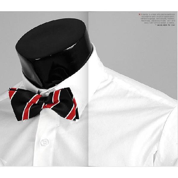 ボウタイ　蝶ネクタイ　バタフライ・ネクタイ　クラブ・ストライプ　スクール・ストライプ　ブラック  BT09　 | 