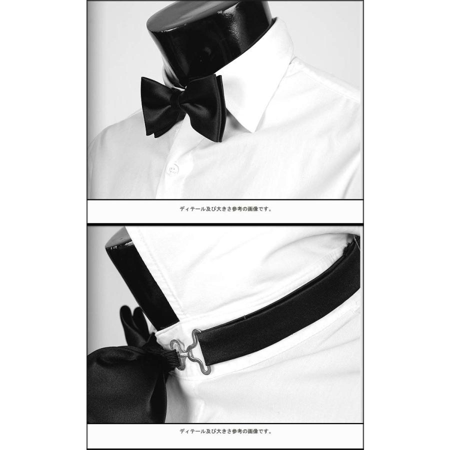 無地　ブラック色 黒色　薄光沢生地 ボウタイ 蝶ネクタイ　バタフライ　ネクタイ 蝶ネクタイ パーディ 衣装用にもオススメ！  btm745 |  | 01