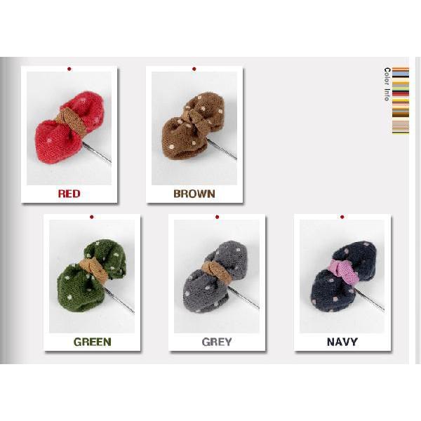 メンズアクセサリー　ラペルピン ブートニア スーツ飾り ラペル飾り ニット生地　ドット柄　５色  btnr008 |  | 01