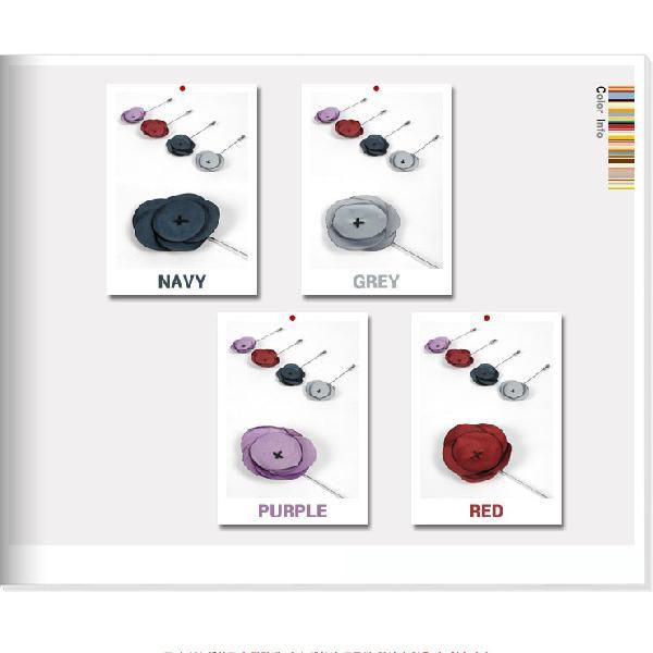 メンズアクセサリー ラペルピン ブートニア スーツ ラペル飾り レイヤード フラワー 4色　　btnr010 |  | 01