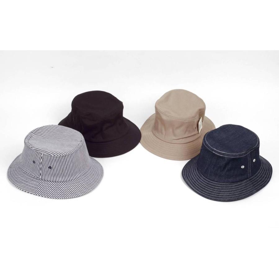 バケットハット 無地 シンプル メンズ レディース バケハ 男女兼用サイズ（58cm） サイズ調整可 UVカット HAT ブラック ベージュ デニム ヒッコリー 4色 |  | 06