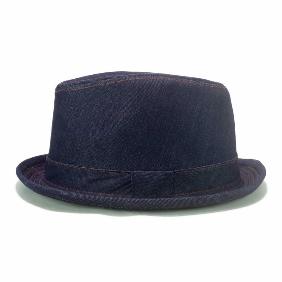 デニム ロールアップ マニッシュ ハット 中折れハット 帽子 メンズ レディース 男女兼用 帽子 58cm フリー サイズ 微調整可能 父の日 敬老の日 |  | 03