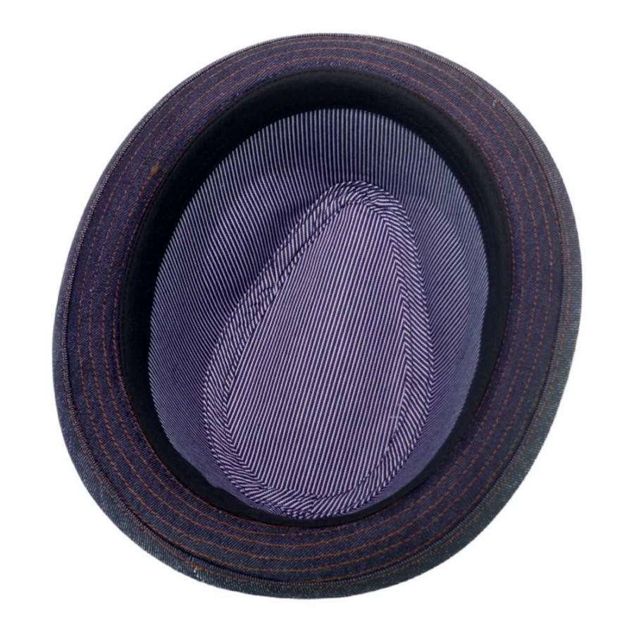 デニム ロールアップ マニッシュ ハット 中折れハット 帽子 メンズ レディース 男女兼用 帽子 58cm フリー サイズ 微調整可能 父の日 敬老の日 |  | 05