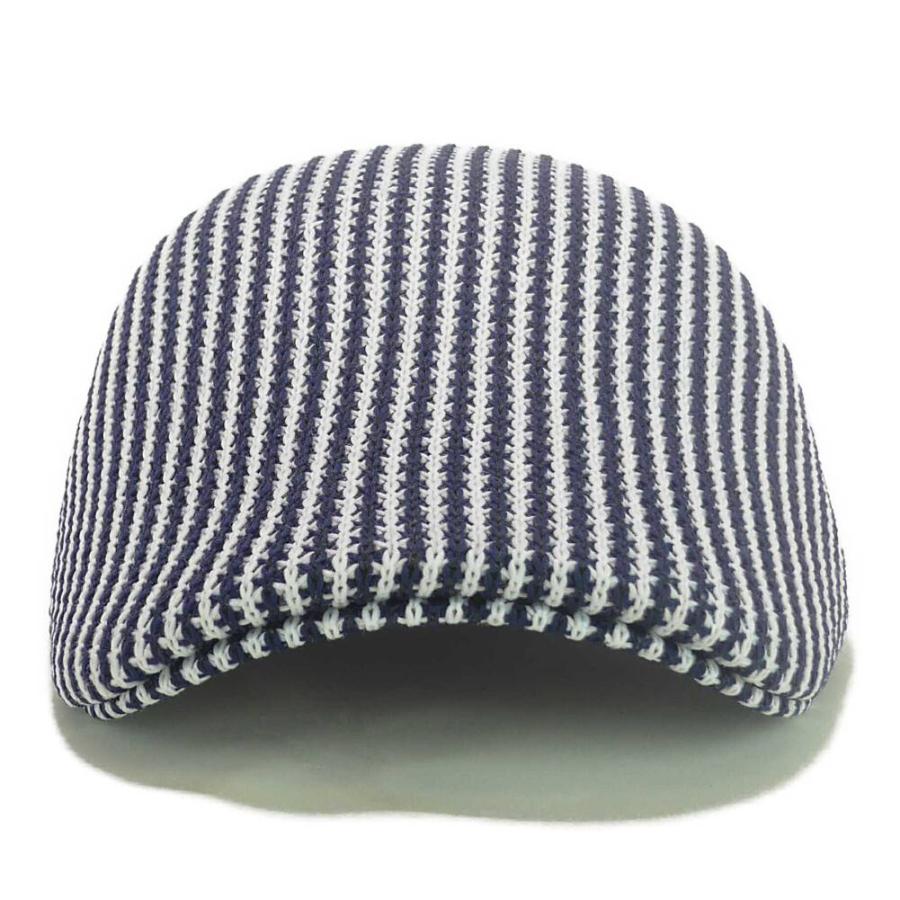 ハンチング メッシュ 夏 ストライプ サーモ ハンチング メンズ レディース 夏 サマー帽子 58cm サイズ調整可能 2022新作 4色展開 敬老の日　父の日 |  | 02