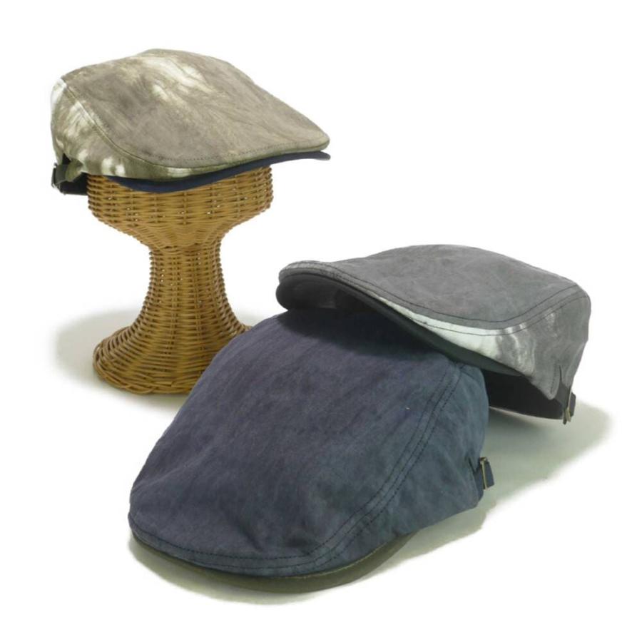 ハンチング タイダイ柄 メンズ レディース 帽子 キャスケット カジュアル キャップ 58cm 年間定番 ブラック オリーブ ネイビー ３色 敬老の日　父の日 |  | 08