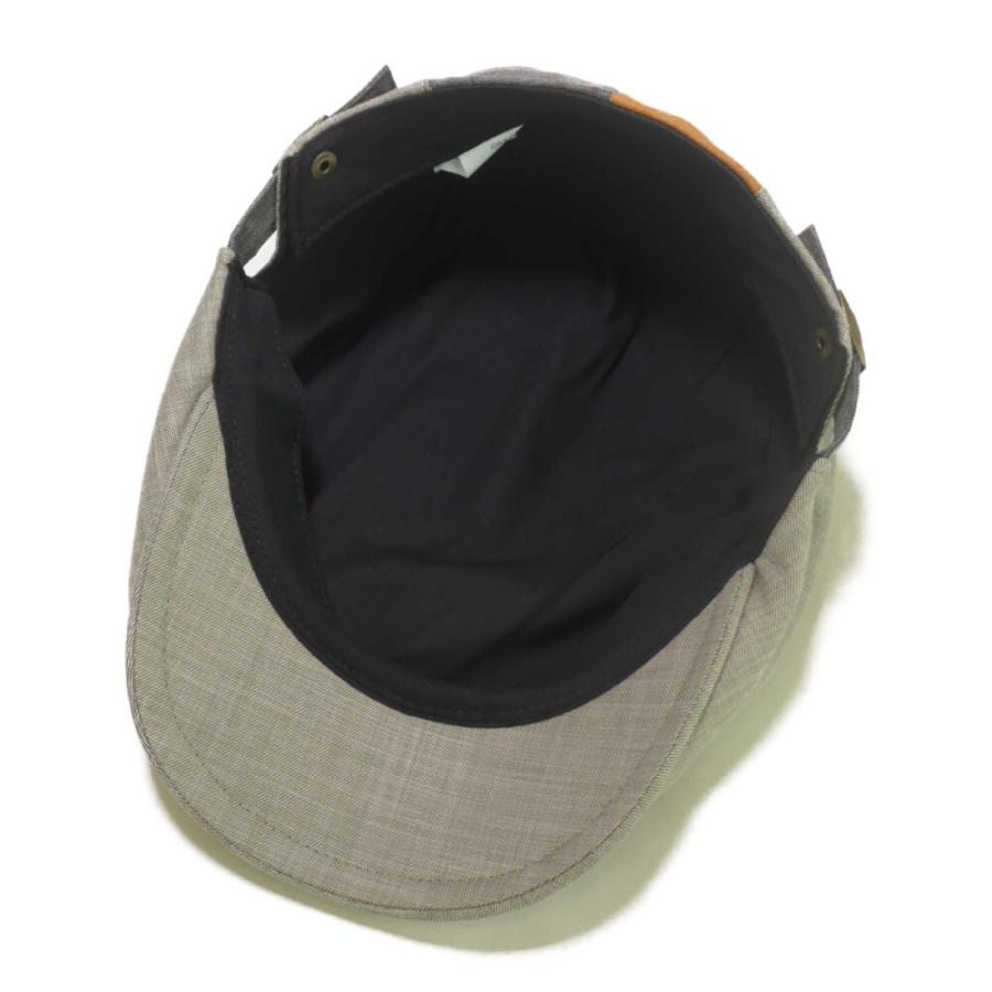 ハンチング メンズ レディース ４枚ハギ パッチワーク キルト 繋ぎ合わせ 淡いカラー ３色 帽子 58cm サイド調整スナップベルト付き 敬老の日 父の日 |  | 12