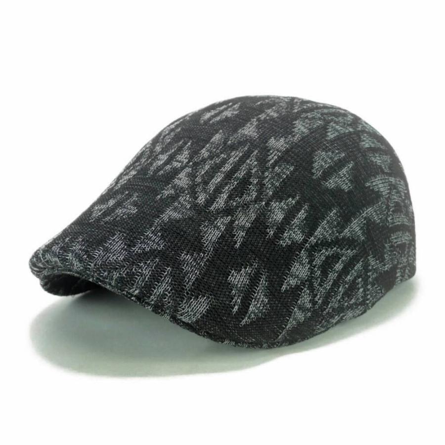 ハンチング メッシュ 夏 エスニック パターン 柄 サーモ ハンチング メンズ レディース 夏 サマー帽子 58cm サイズ調整可 新作 4色 敬老の日　父の日 |  | 13