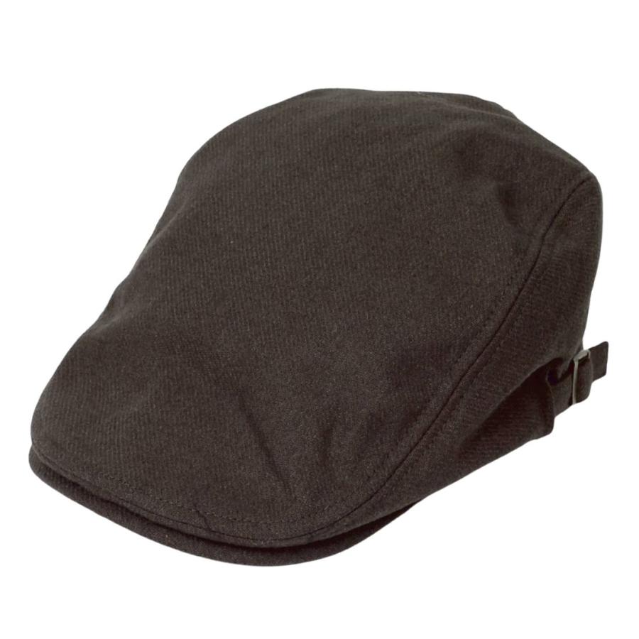 ウール混 メルトン ハンチング メンズ レディース 秋冬 帽子 防寒 チェック柄 裏地 サイズ調整 ベルト付き おしゃれ 散歩 通勤 ギフト プレゼント 送料無料 |  | 06