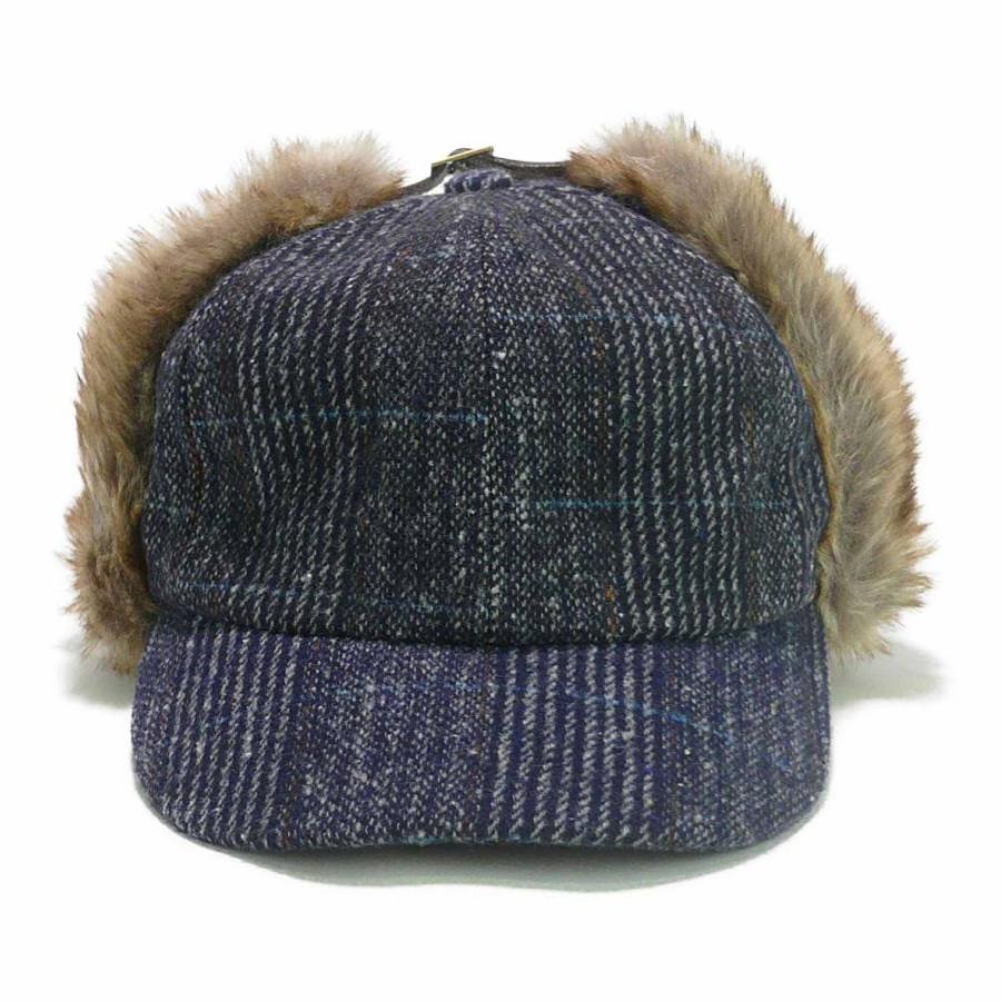 イヤー フラップ キャップ グレンチェック ファー耳あて帽子 あたたかい耳つきキャップ 防寒 アウトドア キャンプ ボア 冬シーズン 58cm サイズ微調整可能 |  | 08