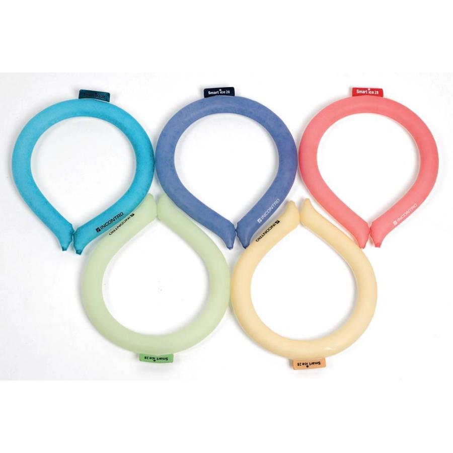 スマートエコアイス ネックバンド ネックリング 韓国製 28℃ NASA 首冷却 首 冷やす ひんやり グッズ ネック リング  首掛け INCONTRO 熱中症対策 送料無料 |  | 17