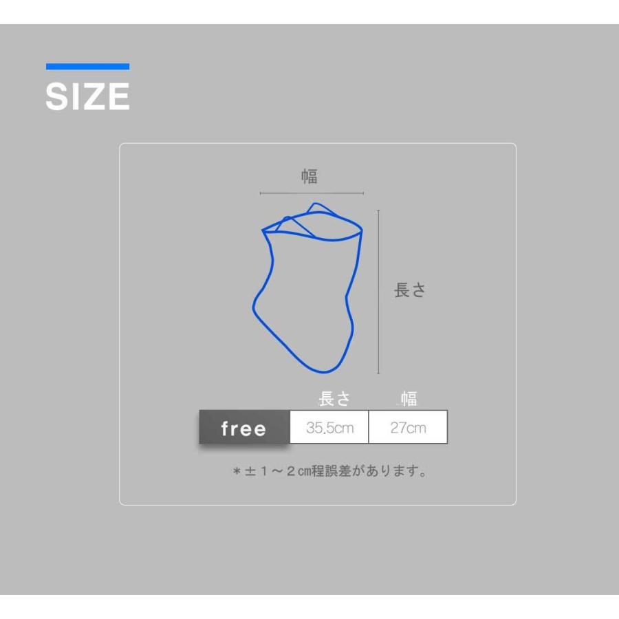 接触冷感 フェイスカバー メンズ・レディース マルチスカーフ フェイスマスク UVカット 耳掛け サイズ調整 ベルクロ 吸汗速乾 4方向 伸縮 男女併用 送料無料 |  | 11