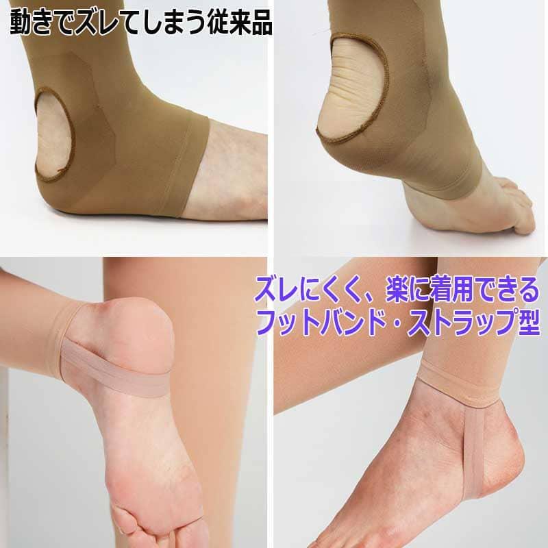 スポーツ ストッキング ゴルフストッキング トレンカ フット・ストラップ UV遮断、伝線しにくい、UPF50+ オールシーズン 2色 ゴルフ、ジョギング、アウトドア |  | 03