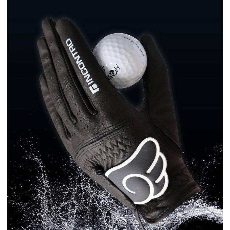 ゴルフ グローブ 手袋 左手 右利き用 かわいい ウィング飾り 水洗い可能 プレミアムマイクロファイバーソフトな手触り感 ゴルフ雑貨 男女併用 |  | 18