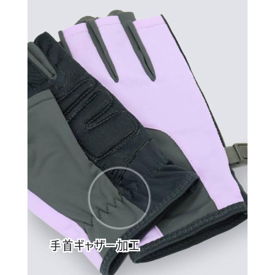 アウトドア 手袋 スポーツ フィンガレスグローブ 指空き 指切り メンズ レディース 3M反射ロゴ 滑り止め スパン素材 紛失防止バックル 通気性 防寒 通勤 通学 |  | 12