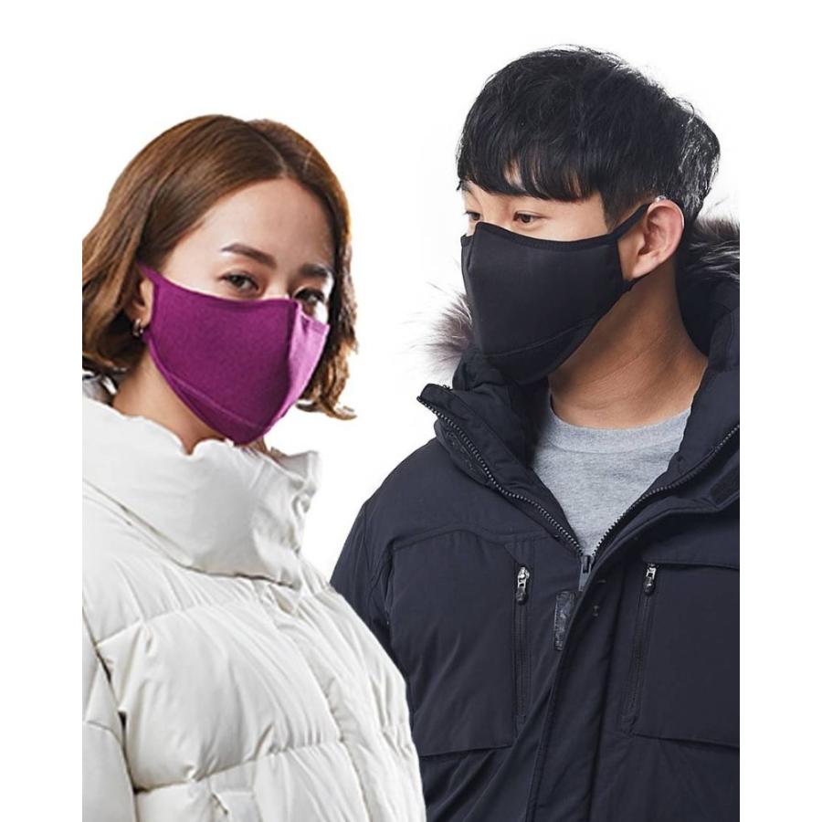 小顔効果 3D立体 防寒マスク 眼鏡くもり防止 鼻パッド＆ワイヤー構造 フェイスラインカバー 男女兼用 保温 UVカット 美顔マスク 冬用 洗える 送料無料 |  | 03