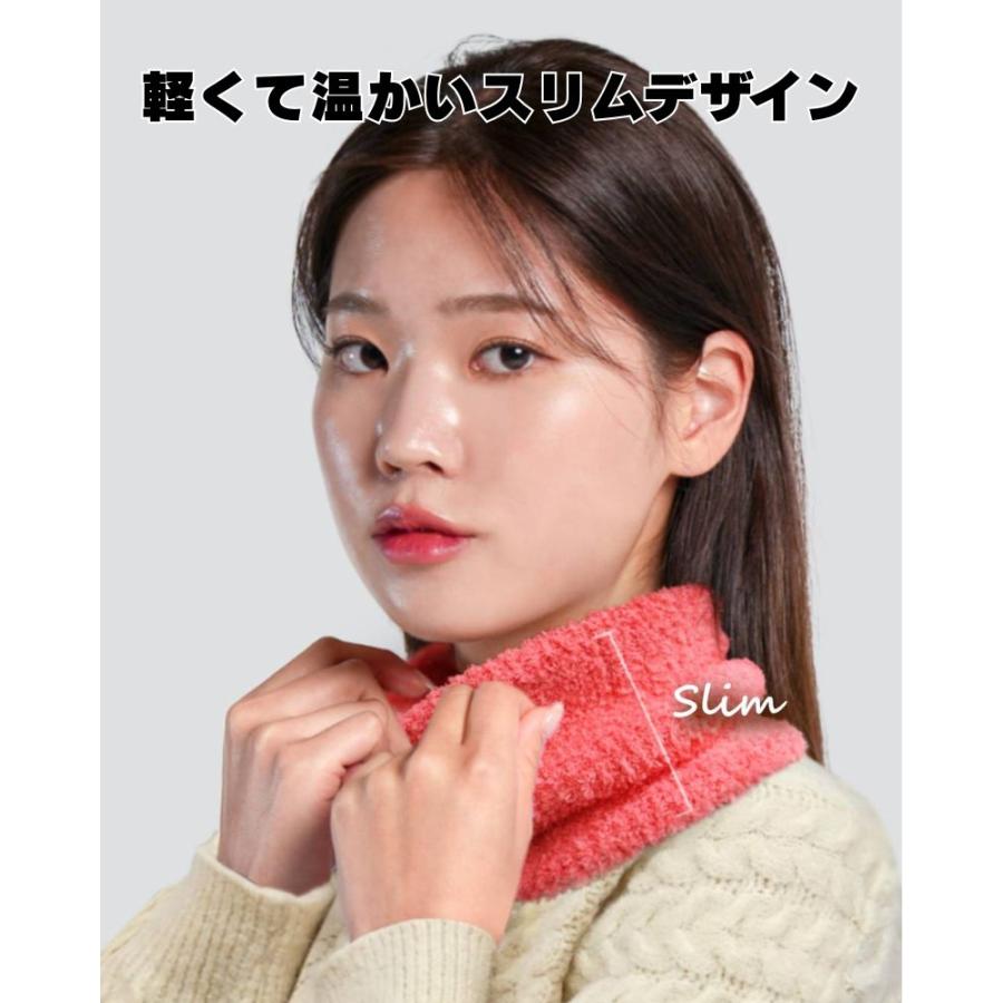 ネックウォーマー フリース 韓国製 レディース メンズ 防寒 冬 あったか スリム ヘアバンド 2way 伸縮性 スポーツ アウトドア ランニング 自転車 送料無料 |  | 08