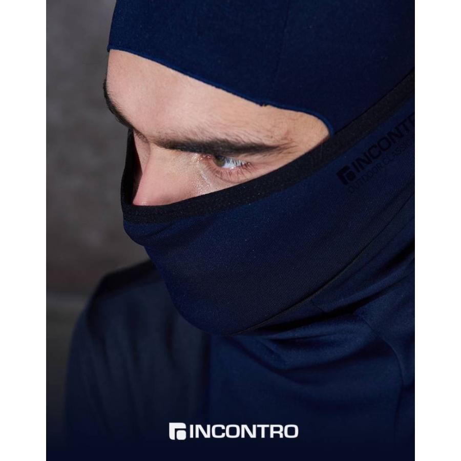 防寒フードウォーマー バラクラバ 目出し帽 マスク ダウン可能 呼吸しやすいパンチング加工 くもり防止ワイヤー入り ネックカバー 起毛素材 ストレッチ |  | 13