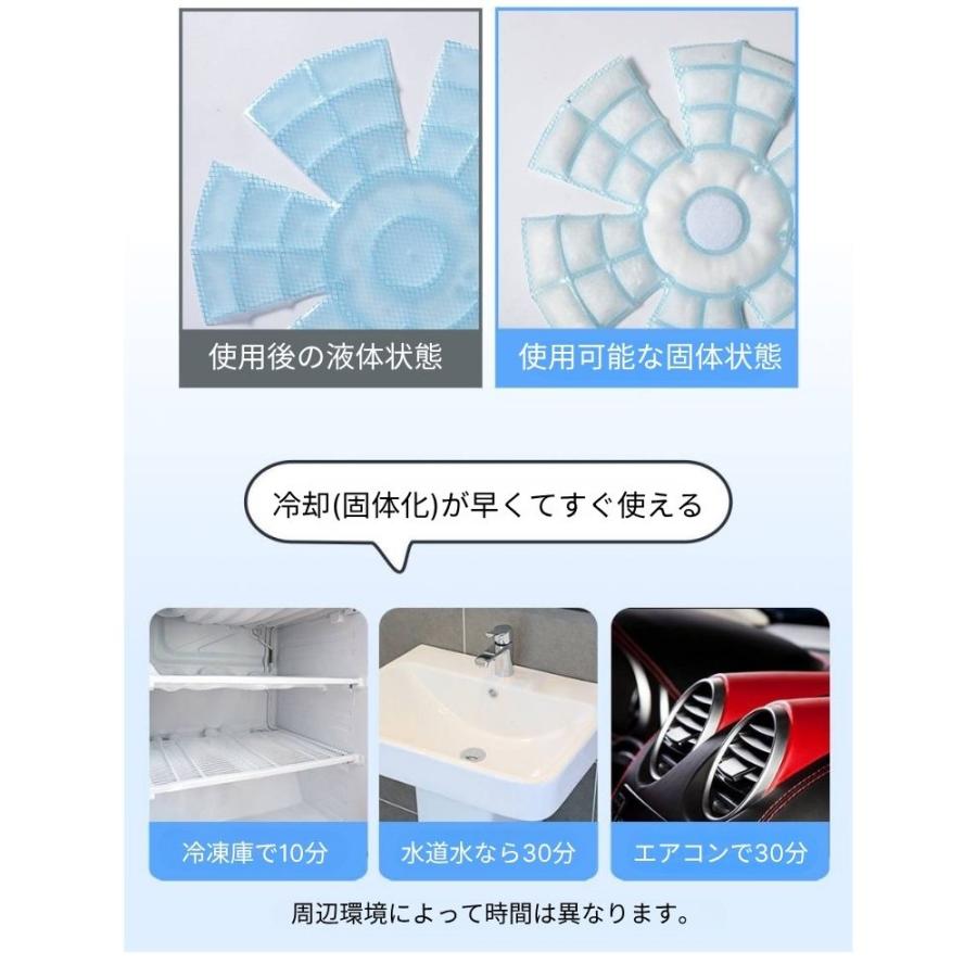 キャップ 冷却パッド 熱中症対策 PCM 冷感 帽子 インナー クールパッド 電池不要 充電不要 自然冷却 22℃ ヘルメットや安全帽にも スマートエコアイス |  | 10
