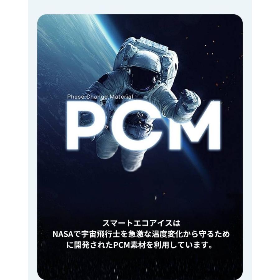 キャップ 冷却パッド 熱中症対策 PCM 冷感 帽子 インナー クールパッド 電池不要 充電不要 自然冷却 22℃ ヘルメットや安全帽にも スマートエコアイス |  | 05
