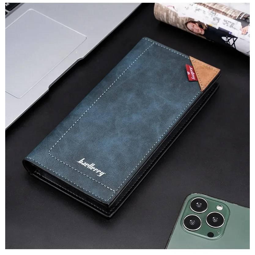 【RFIDスキミング防止】 長財布 メンズ ロングウォレット 多収納 マルチカードスロット ビジネスウォレット 薄型 スリム 大容量 送料無料 |  | 12