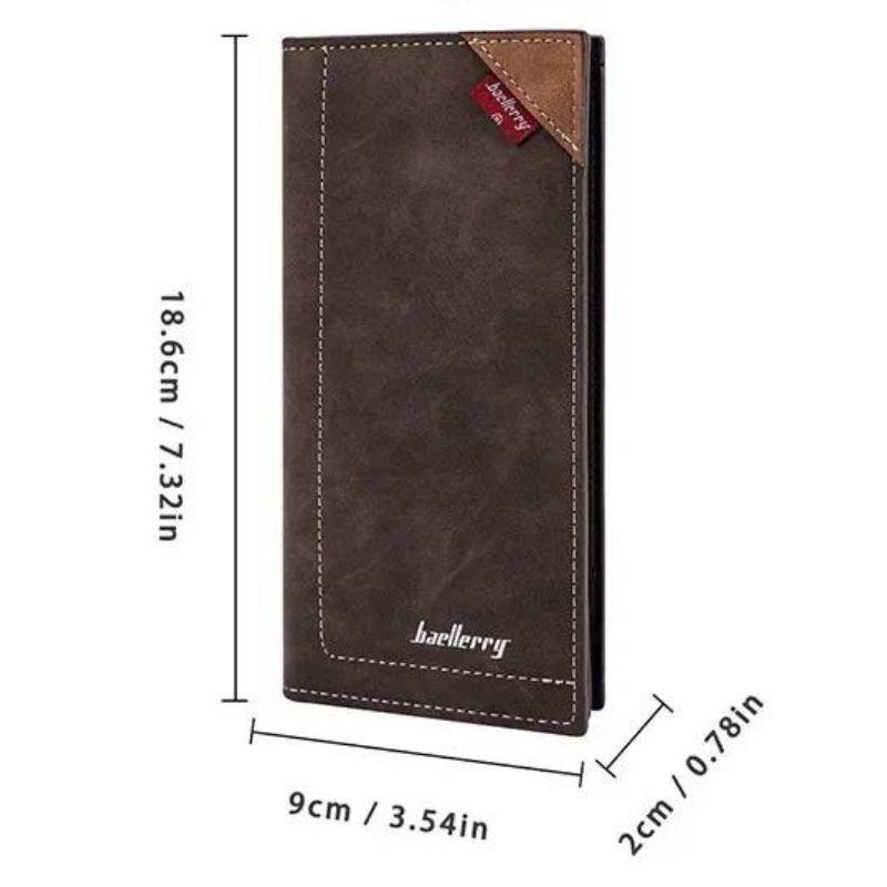 【RFIDスキミング防止】 長財布 メンズ ロングウォレット 多収納 マルチカードスロット ビジネスウォレット 薄型 スリム 大容量 送料無料 |  | 04