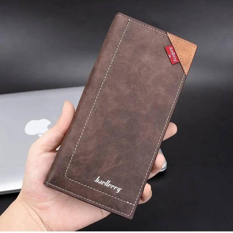 【RFIDスキミング防止】 長財布 メンズ ロングウォレット 多収納 マルチカードスロット ビジネスウォレット 薄型 スリム 大容量 送料無料 |  | 08