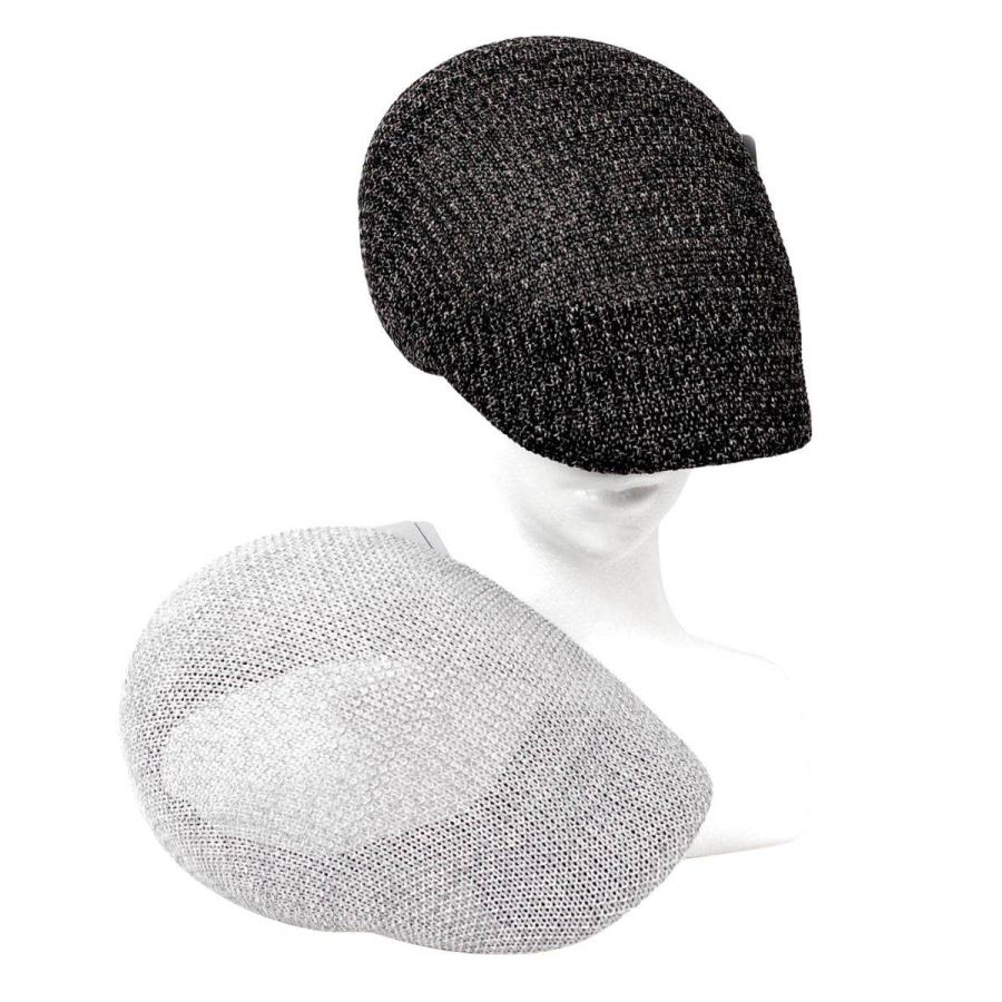 ハンチング帽 メンズ レディース 春夏 ニット メッシュ 通気性 軽量 帽子 シンプル 無地 カジュアル おしゃれ サイズ調整可能 ブラック グレー |  | 03