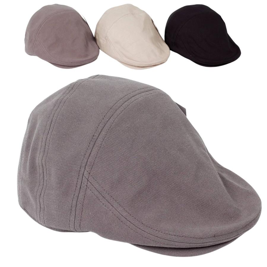 ハンチング帽 メンズ レディース 帽子 おしゃれ 無地 切替デザイン 個性的 シルエット カジュアル シンプル コットン ハンチング キャップ 男女兼用 送料無料 | 