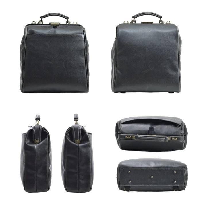 ダレスバッグ ビジネスバッグ メンズ リュック 日本製 豊岡製鞄 A4ファイル タブレット 縦 縦型 3WAY 白化合皮 鍵付き BRELIOUS 送料無料 |  | 16