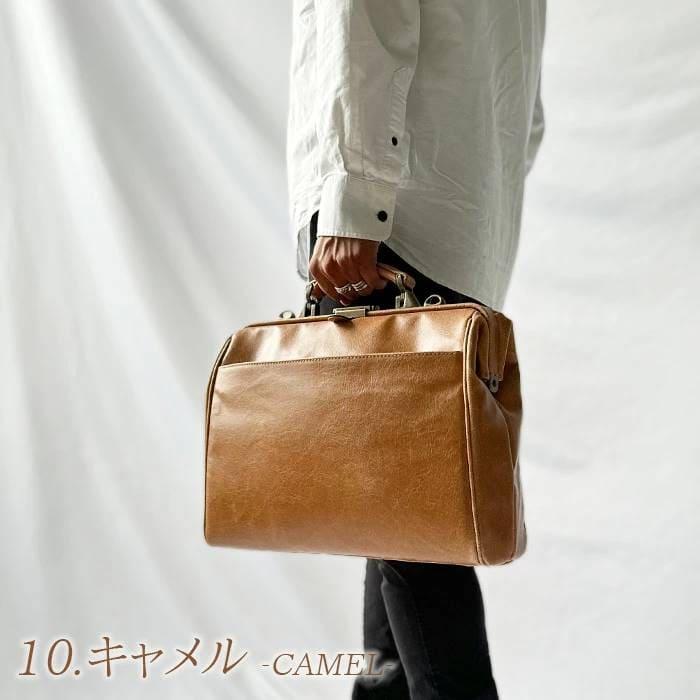 ダレスバッグ ビジネスバッグ メンズ リュック 日本製 豊岡製鞄 A4ファイル タブレット 横 横型 3WAY 白化合皮 鍵付きBRELIOUS 送料無料 |  | 15