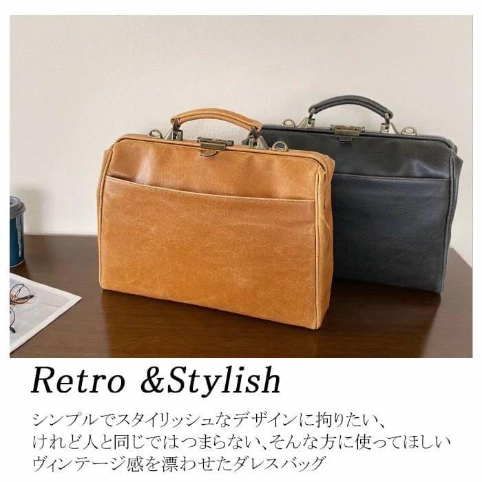 ダレスバッグ ビジネスバッグ メンズ リュック 日本製 豊岡製鞄 A4ファイル タブレット 横 横型 3WAY 白化合皮 鍵付きBRELIOUS 送料無料 |  | 04