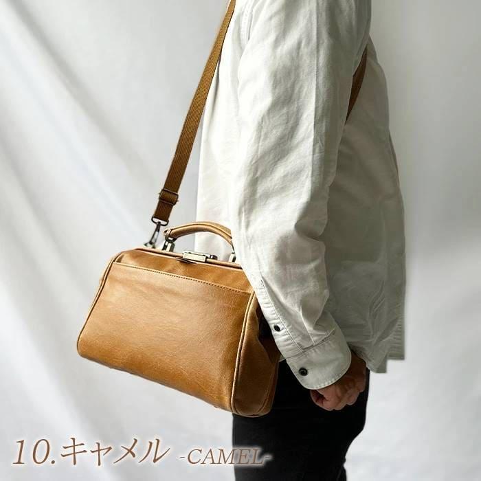 ダレスバッグ ビジネスバッグ メンズ レディース リュック ミニボストン 日本製 豊岡製鞄 B5対応 横 横型 3WAY 白化合皮 鍵付き BRELIOUS 送料無料 |  | 15