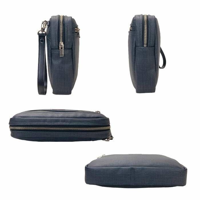 セカンドバッグ クラッチバッグ 日本製 豊岡製鞄 メンズ 高機能PVC 抗菌 耐アルコール ループハンドル付き セカンドポーチ PHILIPE LANGLET |  | 15