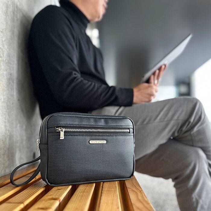 セカンドバッグ クラッチバッグ 日本製 豊岡製鞄 メンズ 高機能PVC