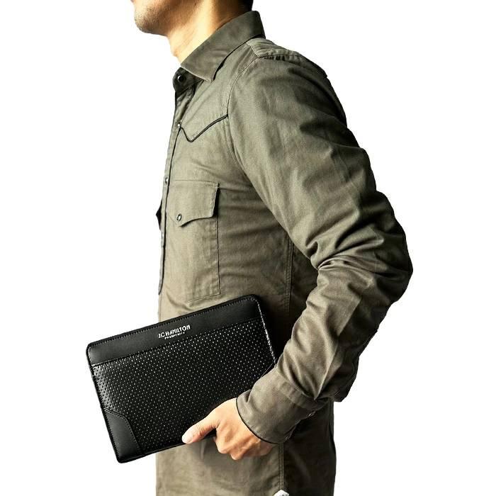 クラッチバッグ セカンドバッグ メンズ 日本製 豊岡製鞄 カジュアル