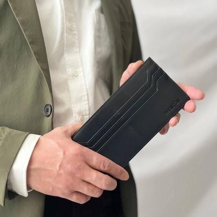 長財布 財布 フラグメントケース 牛革 本革 レザー メンズ レディース 薄型 黒 グレー ギフト ブランド HAMILTON ハミルトン 送料無料 |  | 10