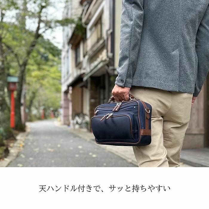 ショルダーバッグ カジュアルバッグ 日本製 豊岡製鞄 メンズ 斜めがけ 小さめ 手提げ ナイロン 旅行 横型 BLAZER CLUB |  | 03