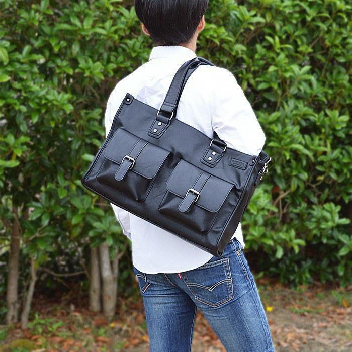 トートバッグ ショルダーバッグ メンズ 大きめ 大容量 B4 2way