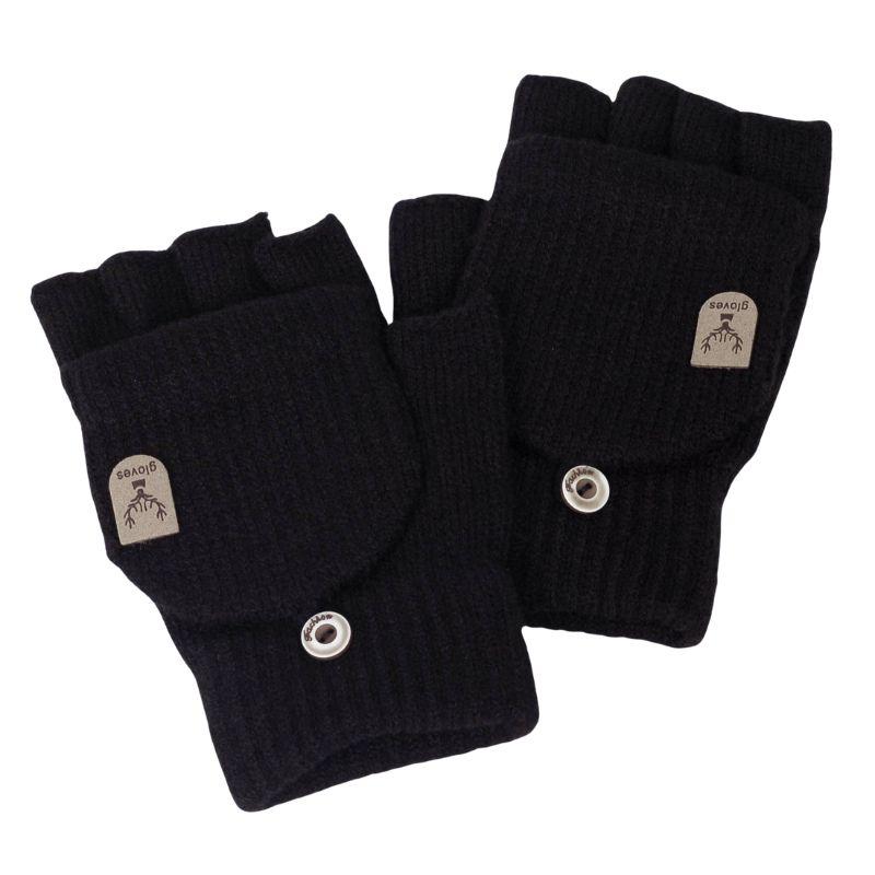 手袋 メンズ 指切り フィンガーレス グローブ ミトン変形 指カバー付き スマホ対応 5本指 アームウォーマー 秋冬 防寒 暖かい ハンドウォーマー 送料無料 |  | 06