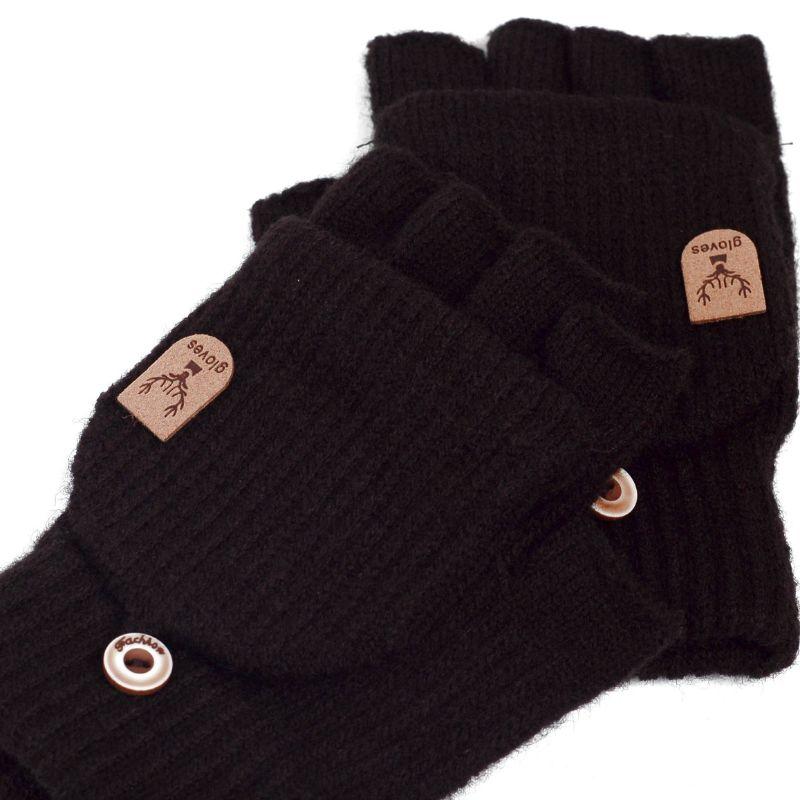 手袋 メンズ 指切り フィンガーレス グローブ ミトン変形 指カバー付き スマホ対応 5本指 アームウォーマー 秋冬 防寒 暖かい ハンドウォーマー 送料無料 |  | 08