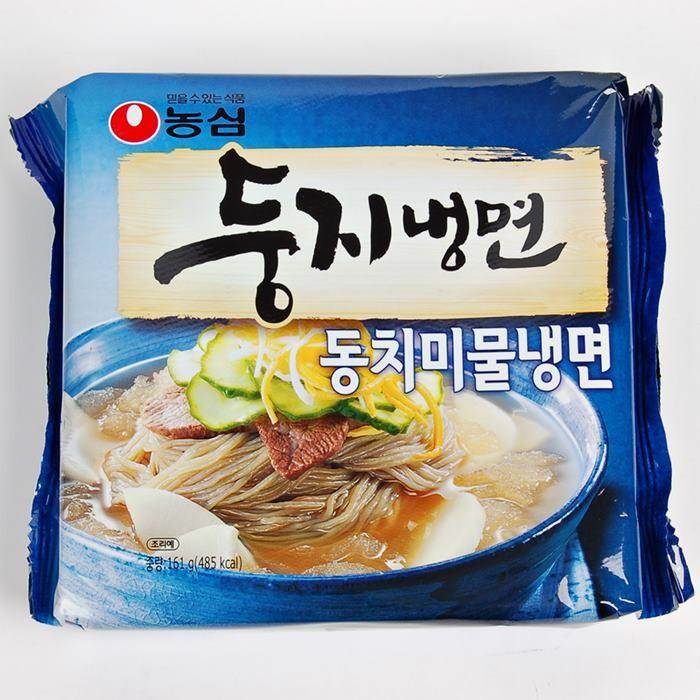 韓国 冷麺 インスタント 調理簡単 ノンシム 農心 ドゥンジ冷麺 161g Komama 04 ココノコ 通販 Yahoo ショッピング