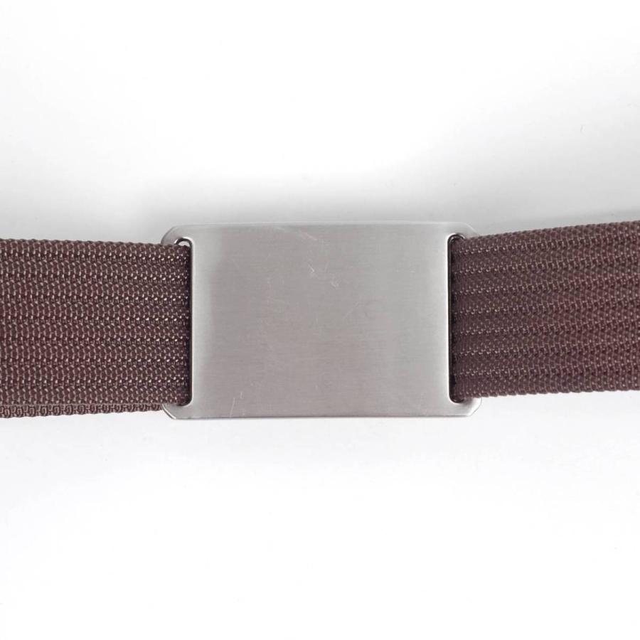 ベルト メンズ ラグジュアリー タクティカル ナイロン ベルト シンプル ソリッド シルバー アロイ バックル ソリッド 無地 ３色 穴なし 無段階 調整自由 |  | 13