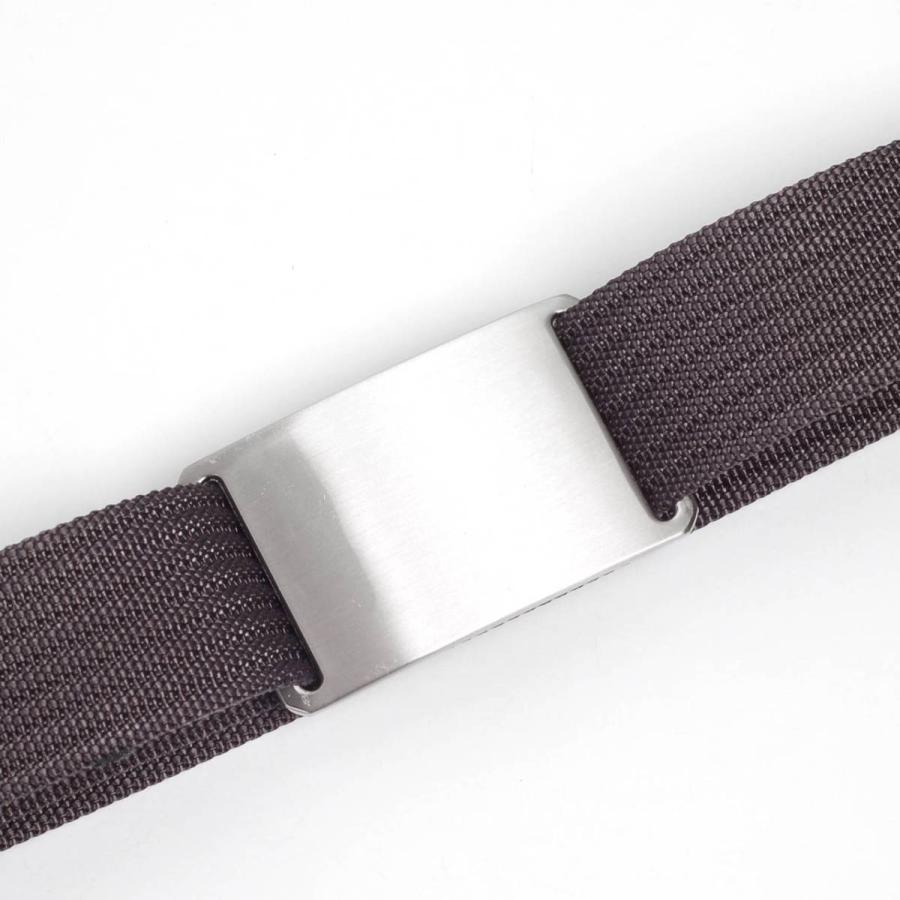 ベルト メンズ ラグジュアリー タクティカル ナイロン ベルト シンプル ソリッド シルバー アロイ バックル ソリッド 無地 ３色 穴なし 無段階 調整自由 |  | 16