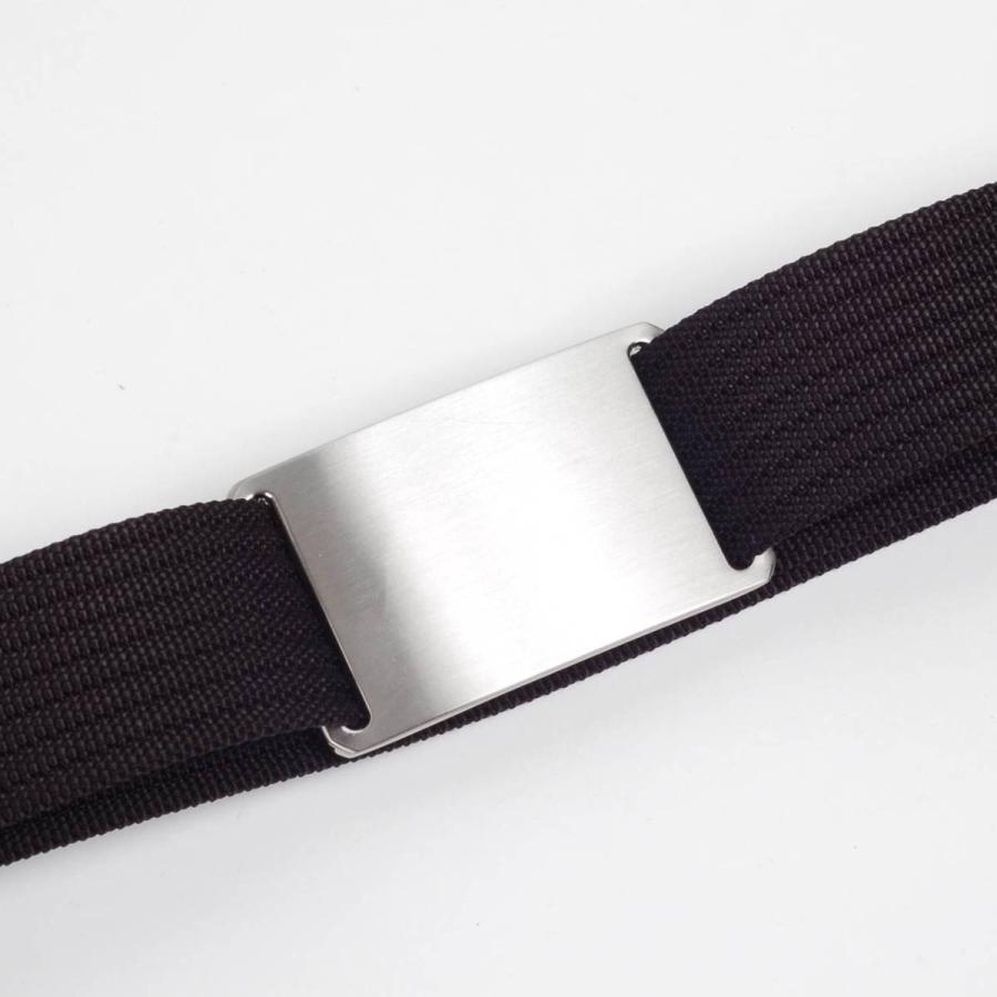 ベルト メンズ ラグジュアリー タクティカル ナイロン ベルト シンプル ソリッド シルバー アロイ バックル ソリッド 無地 ３色 穴なし 無段階 調整自由 |  | 10