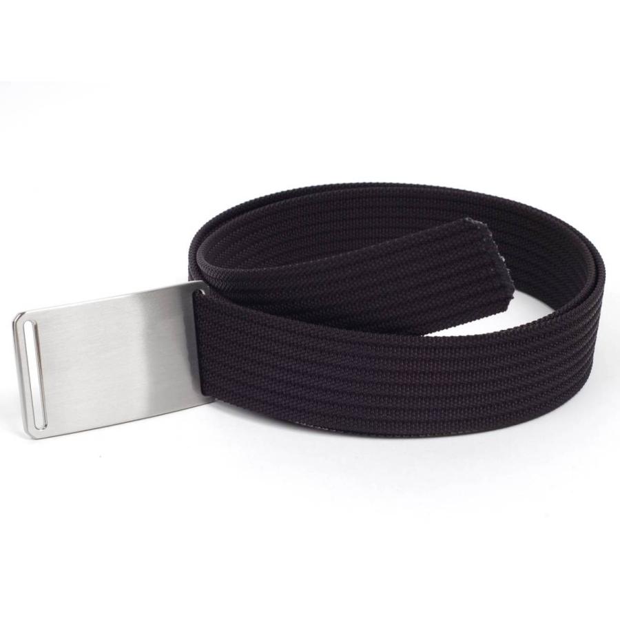 ベルト メンズ ラグジュアリー タクティカル ナイロン ベルト シンプル ソリッド シルバー アロイ バックル ソリッド 無地 ３色 穴なし 無段階 調整自由 |  | 11